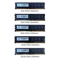 Kit de Actualización de RAM de Escritorio DDR4 de 4GB, 2666/3200MHz, Función ECC, Compatible con AMD, para Juegos y Servidores, Garantía de 3 Años, 100% Probado