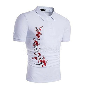 T-shirts polo pour hommes Slim Fit Nouveau design T-shirts polo pour hommes Meilleur prix T-shirts polo évacuant l'humidité Fabriqué au Pakistan - Product Image 5