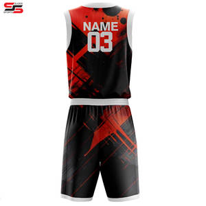 ชุดบาสเก็ตบอลชุดกีฬาทีมกีฬาดีไซน์ล่าสุดบริการ OEM - Product Image 2