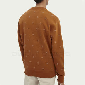 Felpa personalizzata all'ingrosso Multi colori <span class=keywords><strong>felpe</strong></span> a maniche lunghe in spugna di cotone Casual Design <span class=keywords><strong>felpe</strong></span> da uomo OEM - Product Image 4