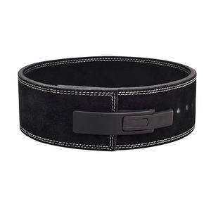 Ceinture de musculation professionnelle en cuir avec boucle en acier, écologique, pour l'entraînement avancé aux squats et le soutien des charges lourdes - Product Image 6