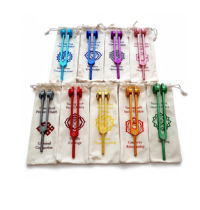 Mars International Manufacture - Juego de 9 diapasones Solfeggio profesionalmente afinados - Chakra Engrams - Product Image 2