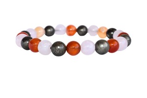 Pulseras de Feng Shui con Cristales de Sodalita, Angelita y Calcedonia de 8mm, Combinación Hermosa de Chakra del Tercer Ojo de Tauro, Venta al por Mayor - Product Image 4