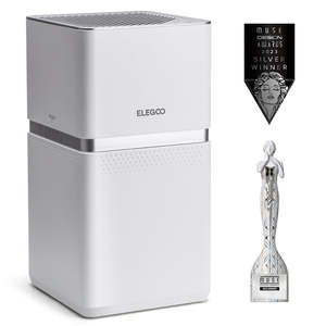 Purificateur d'air HEPA Marsmate H13 avec filtre à charbon actif, portable, alimentation électrique USB, WiFi, US, plastique - Product Image 1