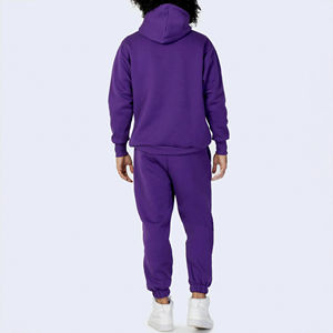 Wholesale custom dtg dtf printed men tracksuit sportswear fitness gym outfit training running workout fashion clothing - Product Image 2