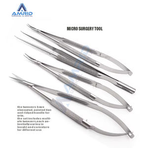 Ensemble de 4 ciseaux de micro-chirurgie Costroviejo Pinces en plastique à meilleur usage - Product Image 1