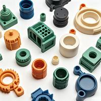 Moldeo por Inyección de Plástico de Nylon de Alta Precisión, Ingeniería Personalizada de Plástico, Componentes Mecánicos Industriales de Nylon