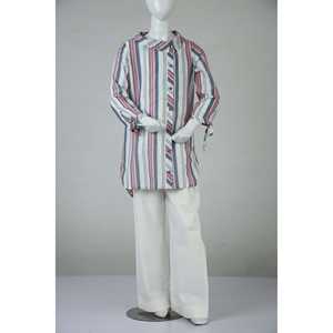 Pantalones y pantalones de vestir color coral para mujer - Product Image 1