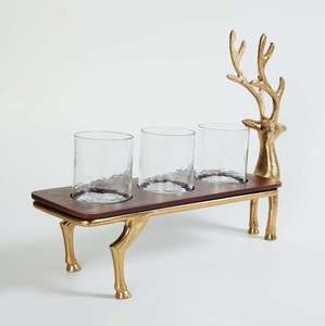 Metal Reindeer Votive <b>Holder</b> Classic Design for Home and Office Decor Wedding Party Events Decorative made india wholesale - Product Image 6