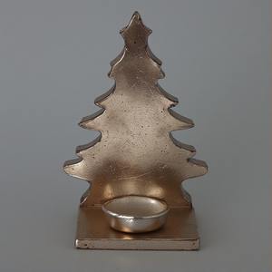 Cesta de árbol de Navidad de cabina acogedora diseñada textura de Metal rústico construcción duradera Color de tamaño personalizable para nieve pacífica - Product Image 5