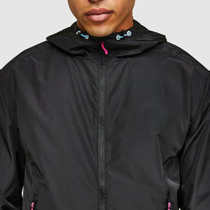 Veste coupe-vent imperméable pliable personnalisée pour hommes Randonnée et camping Vestes d'extérieur pour unisexe - Product Image 5