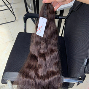 Prix de gros en vrac 8 pouces Extensions de cheveux Remy vietnamiens Double noyés 100g Couleurs de lumière d'onde naturelle - Product Image 1