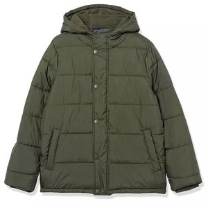 Plus Size <b>Jackets</b> <b>Long</b> Sleeve Oversize Padding Winter Coat Puffer <b>Jacket</b> for <b>Men</b> Brown Color Puffer <b>Jacket</b> Bubble - Product Image 6
