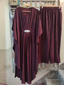 Conjunto de Pantalón y Kaftán Brillante de Talla Única para Festivales, Kurtis para Mujer, Ropa India y Pakistaní al por Mayor - Product Image 4