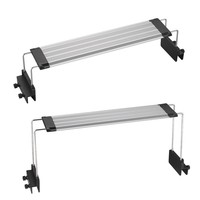 Support en alliage d'aluminium pour lampe LED d'aquarium, haute luminosité, à clipser, pour la décoration de l'aquarium, la croissance des plantes aquatiques, lampe ornementale