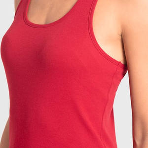 Camisetas sin mangas ligeras de secado rápido, camisetas sin mangas transpirables personalizadas para mujer, camisetas sin mangas para gimnasio, Yoga, camisetas sin mangas para gran oferta - Product Image 5