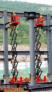 <span class=keywords><strong>Platform</strong></span> pengangkat gunting hidraulik-Lift industri efisiensi tinggi - Product Image 6