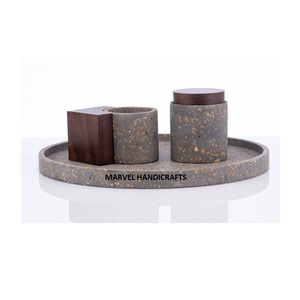 Wood Craft Resin Inlay Bakhoor burner Incense burner Box Serving Trays for Ramadan Wedding Decoration Event Decor Giveaway <b>Gifts</b> - Product Image 1