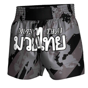 Vente en gros de shorts MMA personnalisés shorts d'entraînement personnalisés muay-thaï et vêtements de boxe - Product Image 3