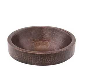 Lavabo de Cobre de Diseño de Lujo para Hoteles, Casas y Villas, Decoración de Baños, Lavabo de Cobre de Doble Pared - Product Image 4