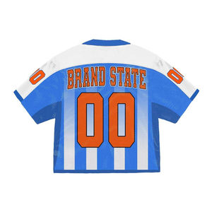 Camiseta de fútbol Unisex de malla transpirable con estampado personalizado, kit de ropa deportiva para hombre, uniforme de sublimación, ropa de fútbol impresa personalizada - Product Image 2