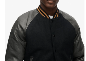 Vente en gros de haute qualité taille hommes université veste université vestes universitaires logo personnalisé plaine letterman veste universitaire pour hommes - Product Image 5