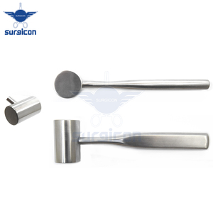 Los mejores instrumentos, mazos quirúrgicos ortopédicos, 30mm de diámetro, 300g, 19cm, hueso, acero inoxidable, Manual, mazo de botella compatible con MOL para - Product Image 2