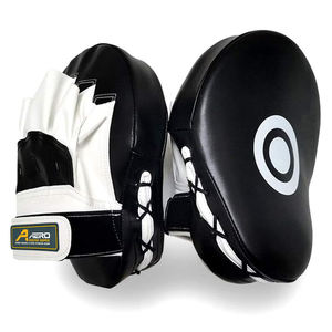 ถุงมือมวยหนังแท้หนังแท้ถุงมือฝึกเป้าโค้งแบบใช้มือสำหรับฝึกคาราเต้มวยไทยฝึกซ้อมฝึกซ้อมฝึกซ้อมฝึกซ้อมฝึกซ้อม MMA - Product Image 2