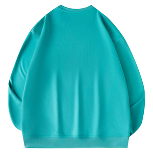 Suéter Personalizado con Logotipo, 380g, 100% Algodón, Cuello Redondo, Corte Holgado, Transpirable, para Hombre, Primavera/Otoño, Impresión Digital, Tejido de Punto - Product Image 6