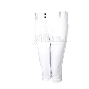 Uniforme de softball personnalisé de haute qualité style boutonné avec ensemble respirant et confortable de couleur unie - Product Image 3