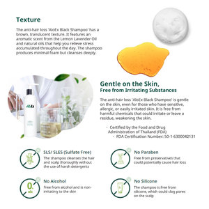 Shampoo personnalisé à base de plantes pour la prévention de la perte de cheveux avec une thérapie rafraîchissante du cuir chevelu pour tous les types de cheveux, fabriqué en Thaïlande - Product Image 5