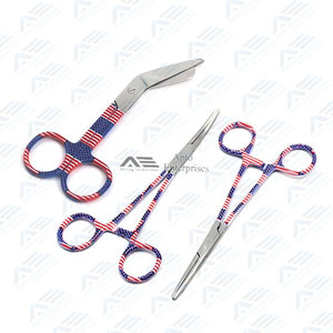 Tijeras para Cortar Vendajes con Acabado Arenado, Instrumentos Médicos, Tijeras para Quirófano, Tijeras para Vendajes Quirúrgicos y de Enfermería - Product Image 6
