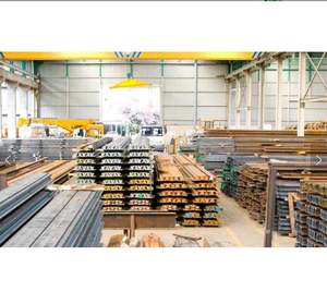 Vente en gros de ferraille de rail usagée R50 R65 en vrac HMS1 & 2, en ballots déchiquetés, qualité supérieure, 99% de teneur en Fe, norme ISRI 200, MOQ 10 tonnes - Product Image 3