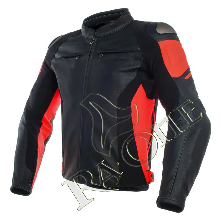 2023 Top Quality Motorcycle Leather Jacket Outdoor Body Protections | Motorbike Riding Jackets With Removable Body Armors