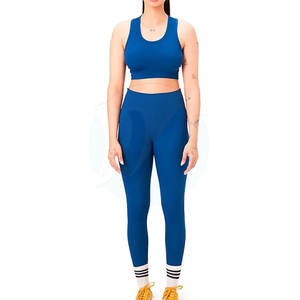 Nuevo Conjunto de Yoga para Hombre, Calidad Premium, Tallas Grandes, Cintura Elástica, Color Sólido, Spandex/Poliéster de Alta Calidad, Secado Rápido y Transpirable - Product Image 1