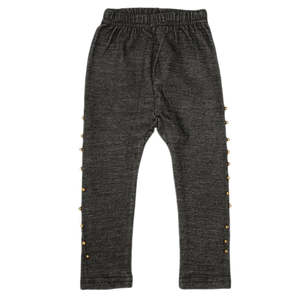 Girls Denim Stone <b>Tight</b> Black <b>B</b> - Product Image 3