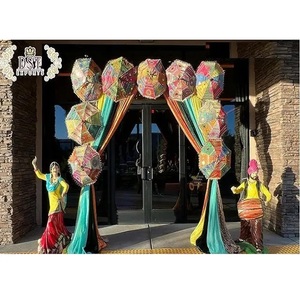 Estatuas Bhangra DE BODA Punjabi para entrada, estatuas de entrada temáticas Punjabi para boda, estatuas Bhangra para decoración de entrada - Product Image 1