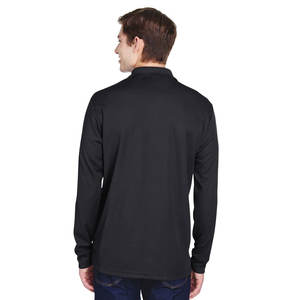 Venta al por mayor Polo T Shirt Collar Light Solid Golf Fashion T-Shirt Manga larga Black Golf Shirts - Product Image 2