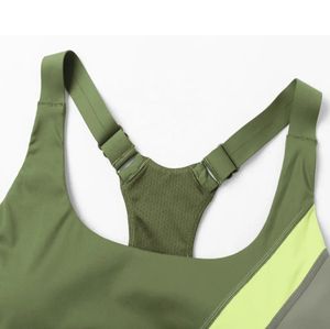 High Quality Women's Plus Size Sports Bra Custom Spandex/Polyester Front Logo High <b>Support</b> Breathable Stylish New - Product Image 4