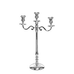 Bougeoir en métal avec finition antique Ensemble de bougeoirs élégants pour l'éclairage de la table et la décoration d'événements - Product Image 6