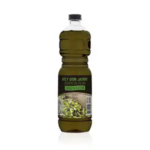 Превосходное испанское оливковое масло холодного отжима премиум класса 1 л ПЭТ бутылка ручной уборки натурального происхождения из Испании