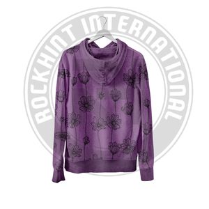 Sudadera Holgada con Capucha para Mujer, Color Sólido, con Logotipo Frontal, para la Temporada de Invierno - Product Image 2