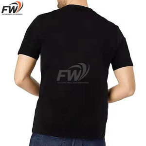 Camiseta de Diseño Único con Estampado de Pedrería para Hombre, Talla Grande, 100% Algodón, Corte Holgado, Ecológica, Transpirable y de Secado Rápido para Venta en Línea - Product Image 3