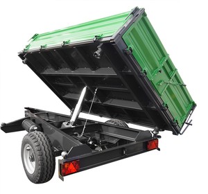 Remorque agricole multifonctionnelle robuste pour tracteur, garantie 1 an, pour le transport des récoltes - Product Image 5