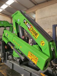 New 5T Truck Mounted Crane with Knuckle Boom Gearbox and Pump Core Components 5 Ton Rated Loading Capacity - Product Image 5