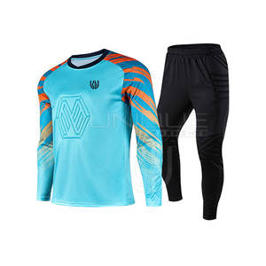 Uniforme de equipo de portero de talla grande para hombre, uniforme de portero de secado rápido de manga larga, uniforme de uso personalizado - Product Image 1