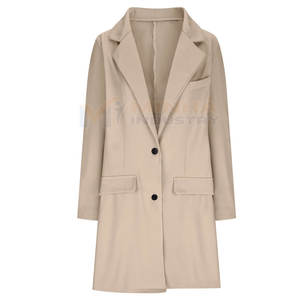 Manteaux longs décontractés pour femmes, manteaux d'hiver en coton rembourrés extra longs, manteaux pour femmes sur mesure, manches longues, en vente - Product Image 3