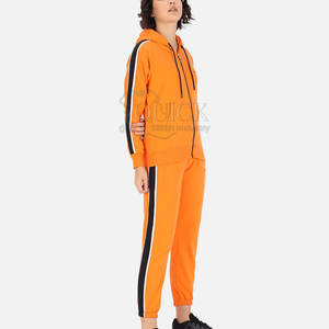 Nuevo Estilo de Trajes Deportivos de Invierno para Mujer, Transpirables, con Capucha, Casuales, de Poliéster/Algodón, Ligeros, Servicio OEM, Personalizables - Product Image 2