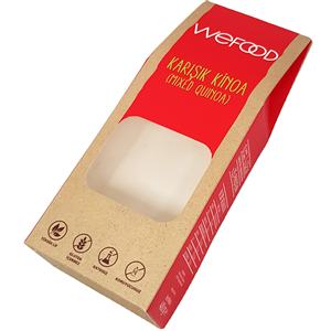 Cajas de Papel Kraft Reciclables Personalizadas y Coloridas para Refrigerios, con Ventana Transparente, Laminación Mate y Relieve, para Sushi y Chicle - Product Image 1