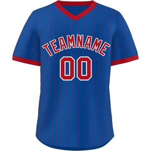 Camiseta de béisbol del equipo hecha con malla transpirable sublimada tela de secado rápido que absorbe la humedad tamaño Juvenil/adulto OEM a granel - Product Image 5